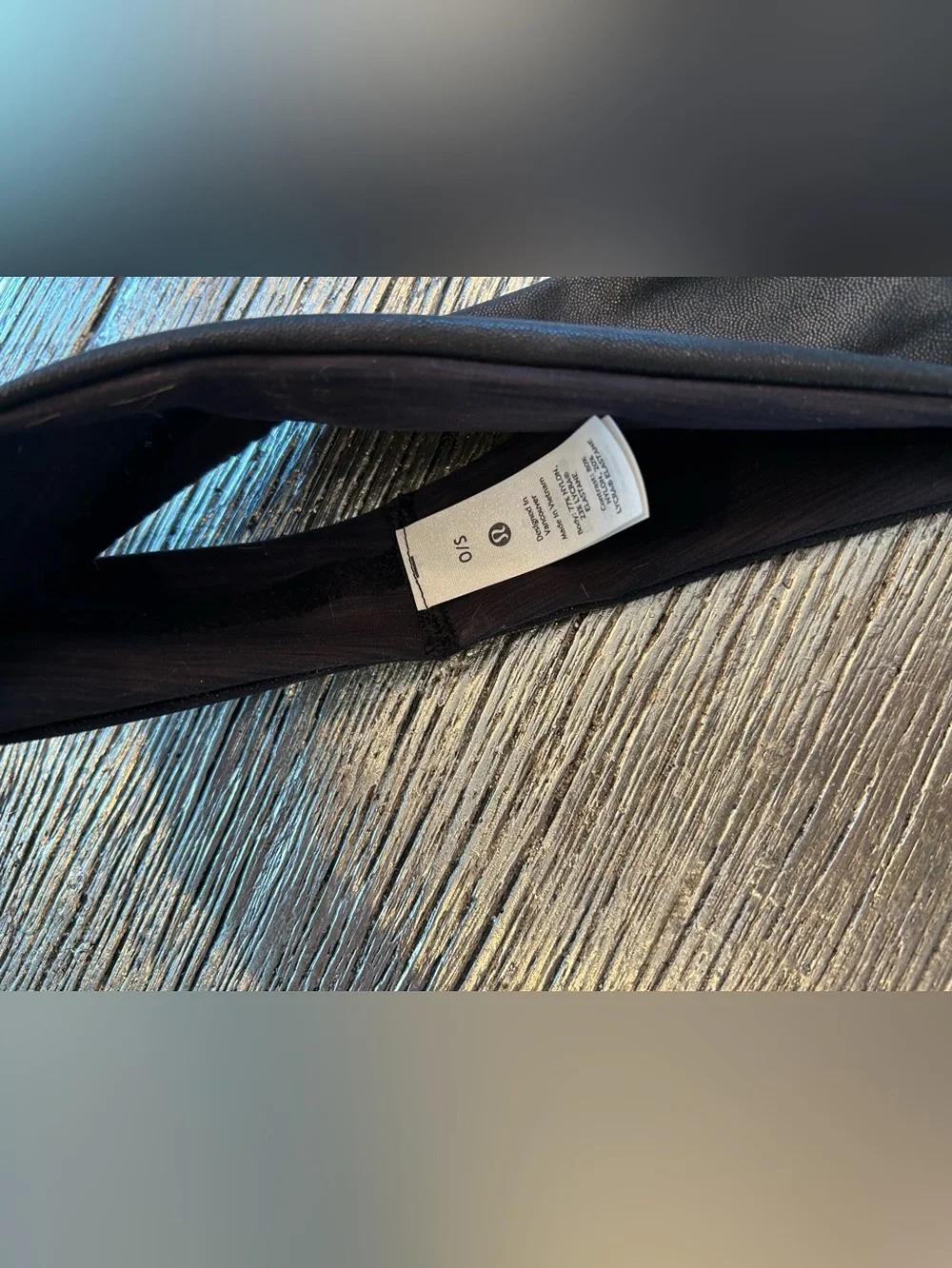 lululemon athletica Black Women’s metallic  Performance Headband